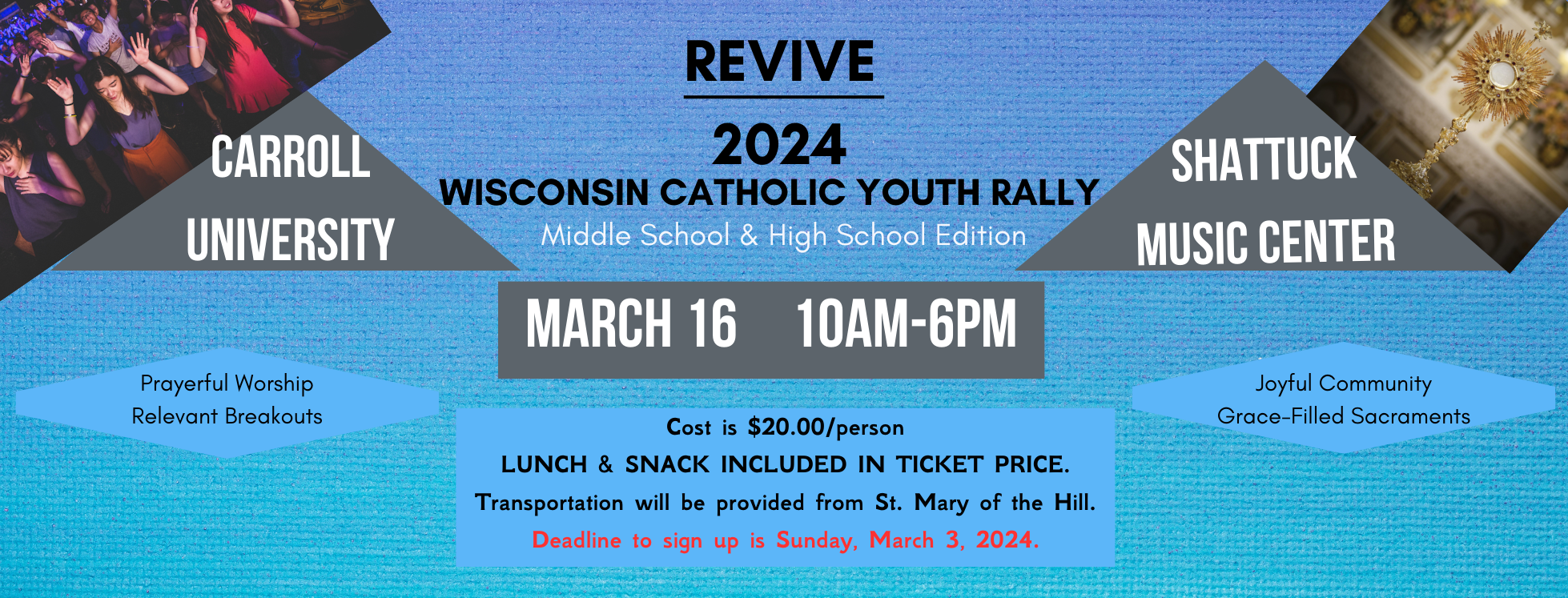 WI Catholic Youth Rally