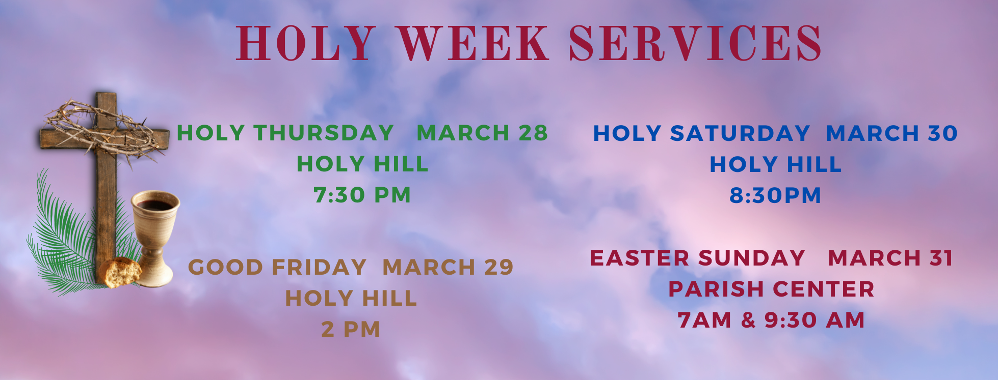 BAN Holy Week Prayer Service