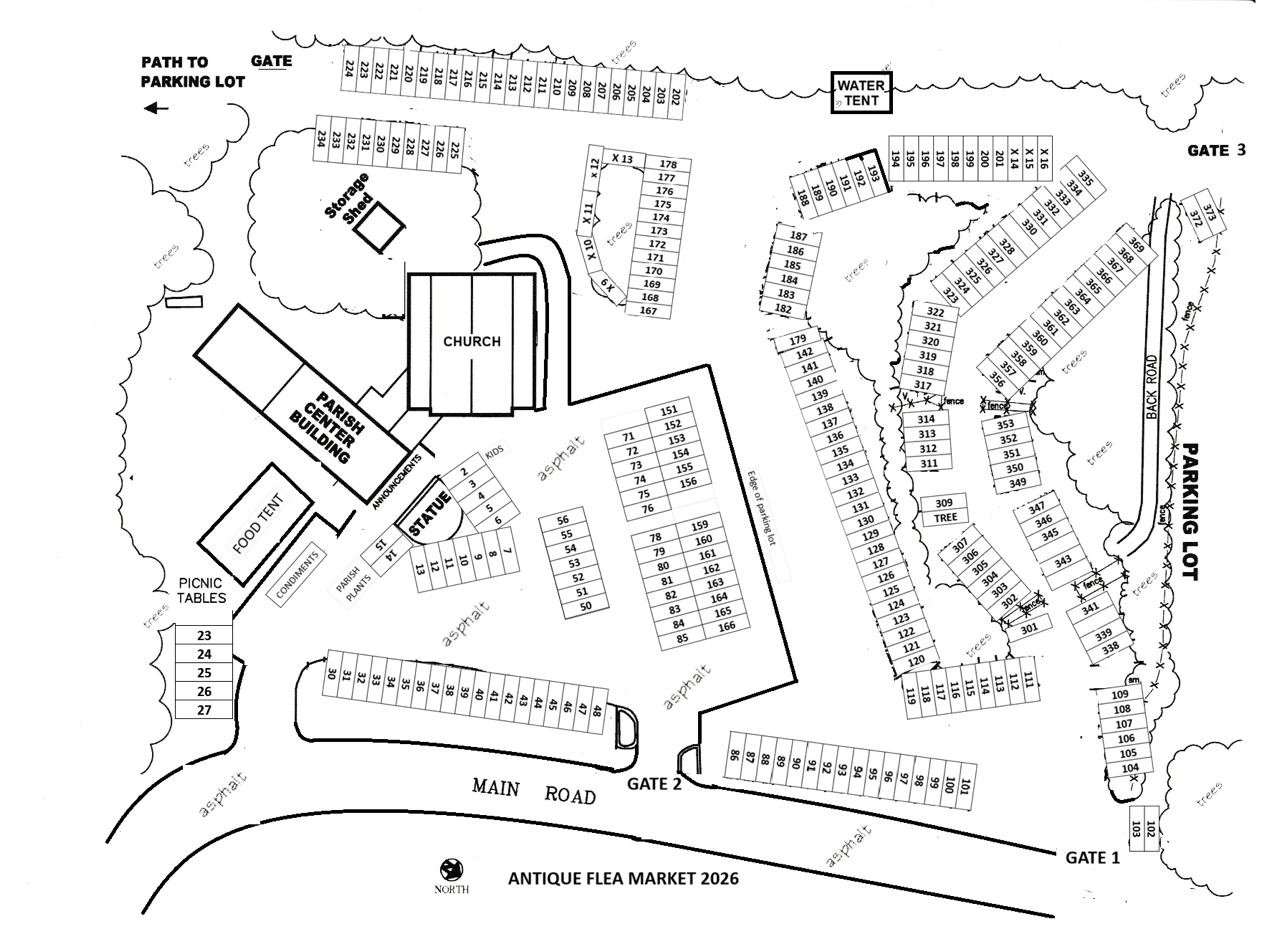 A & F Vendor Map 2026