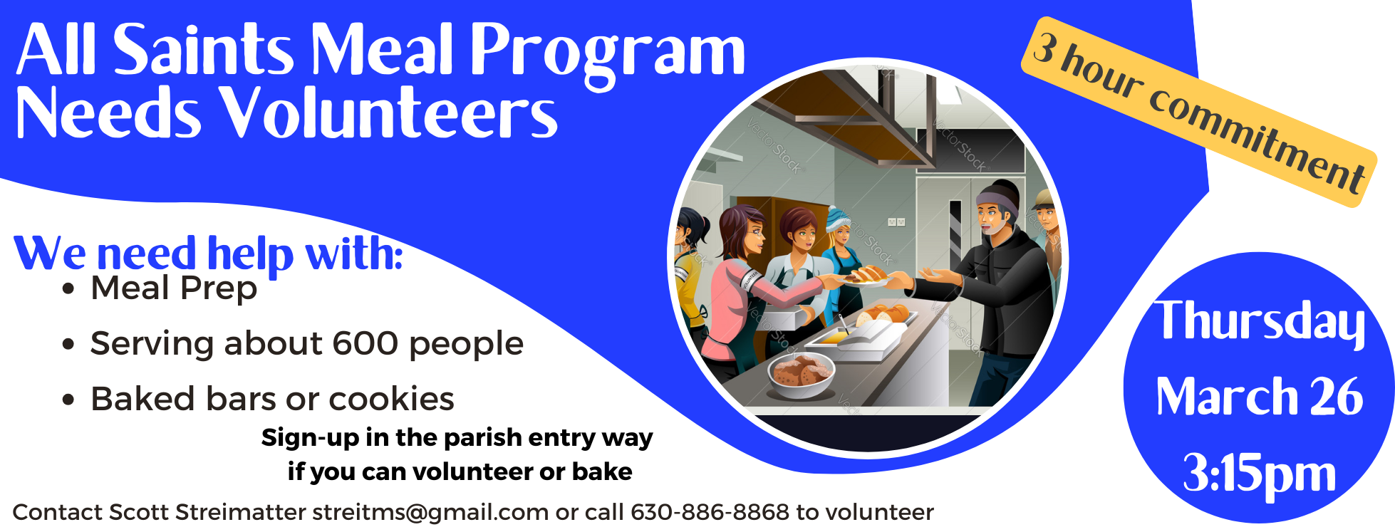 All BAN Saints Meal Program Needs Volunteers